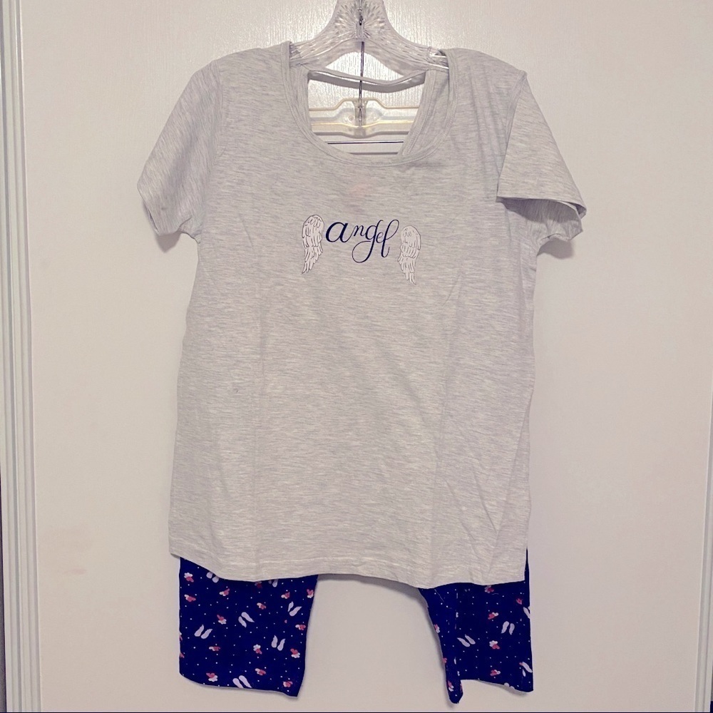 atlantic 100% cotton sleepwear set. size M